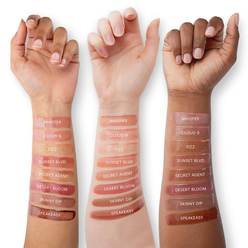 Glo Skin Beauty Conditioning Lip Gloss (Sunset Blvd) | Non-Sticky, Nourishing Lip Glosses Packed with Skincare Benefits