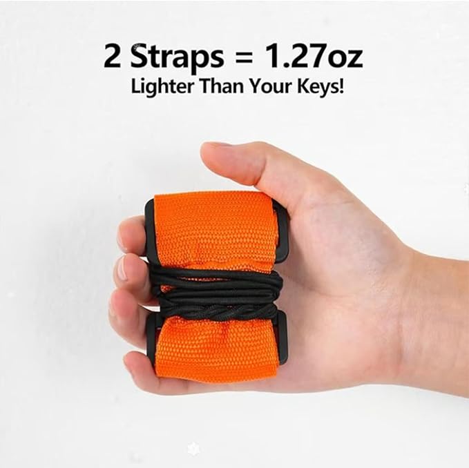 Multi Use Strong Adjustable Luggage Connector Straps, Flexible and Adjustable Luggage Strap, Luggage Connector Straps for Suitcases, Secure Stacking&Hands-Free Travel, Easy to Identify Travel (6Pcs/1)
