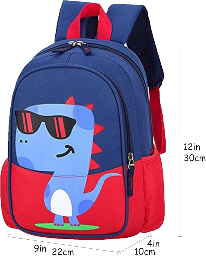 CHERUBIC Toddler Backpack, Kids Travel Backpack, Waterproof Cute Small Preschool Backpack Cartoon Daycare Bag