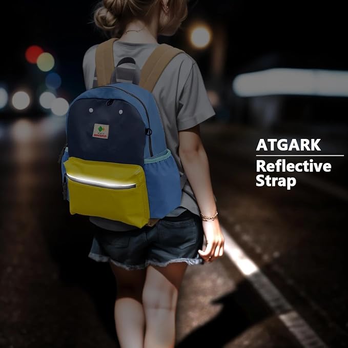 Kids Backpacks, Unisex, Multicolored, Medium, 13" H, 1L, Nylon, Modern, Cartoon, 3-5 Years, Elementary School, Travel, School