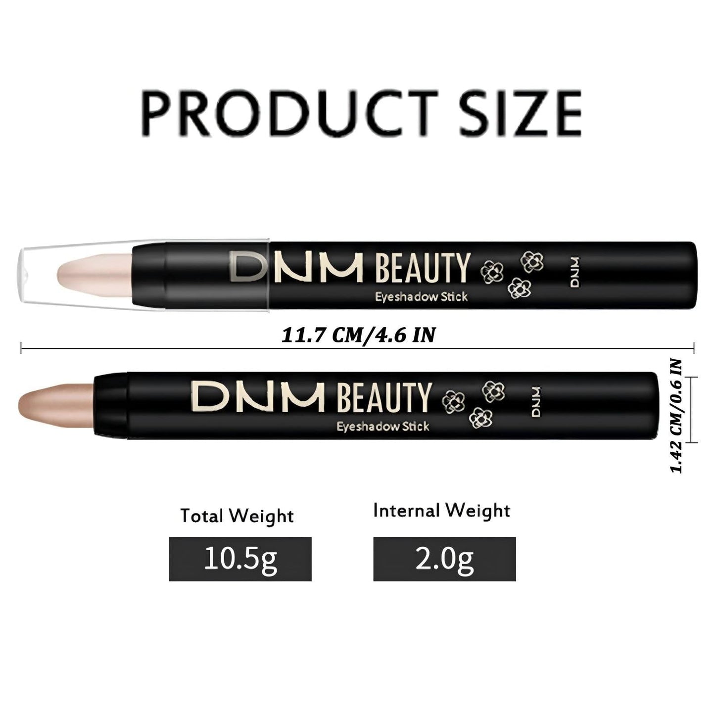 MooGlamor Colorful Shimmery Eye Shadow Stick Glittering Eye Shadow Sticks Set with Retractable and Waterproof Eyeshadow Pencil for Long-Lasting Makeup Eyeshadow (16 Pcs)