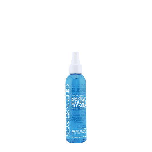 Cinema Secrets Original Blue Vanilla Makeup Brush Cleaner Spray - Professional Cleanser for Makeup Brushes - Quick-Drying, Rinse-Free Formula - Removes Stubborn Waterproof Make Up (6 fl oz)
