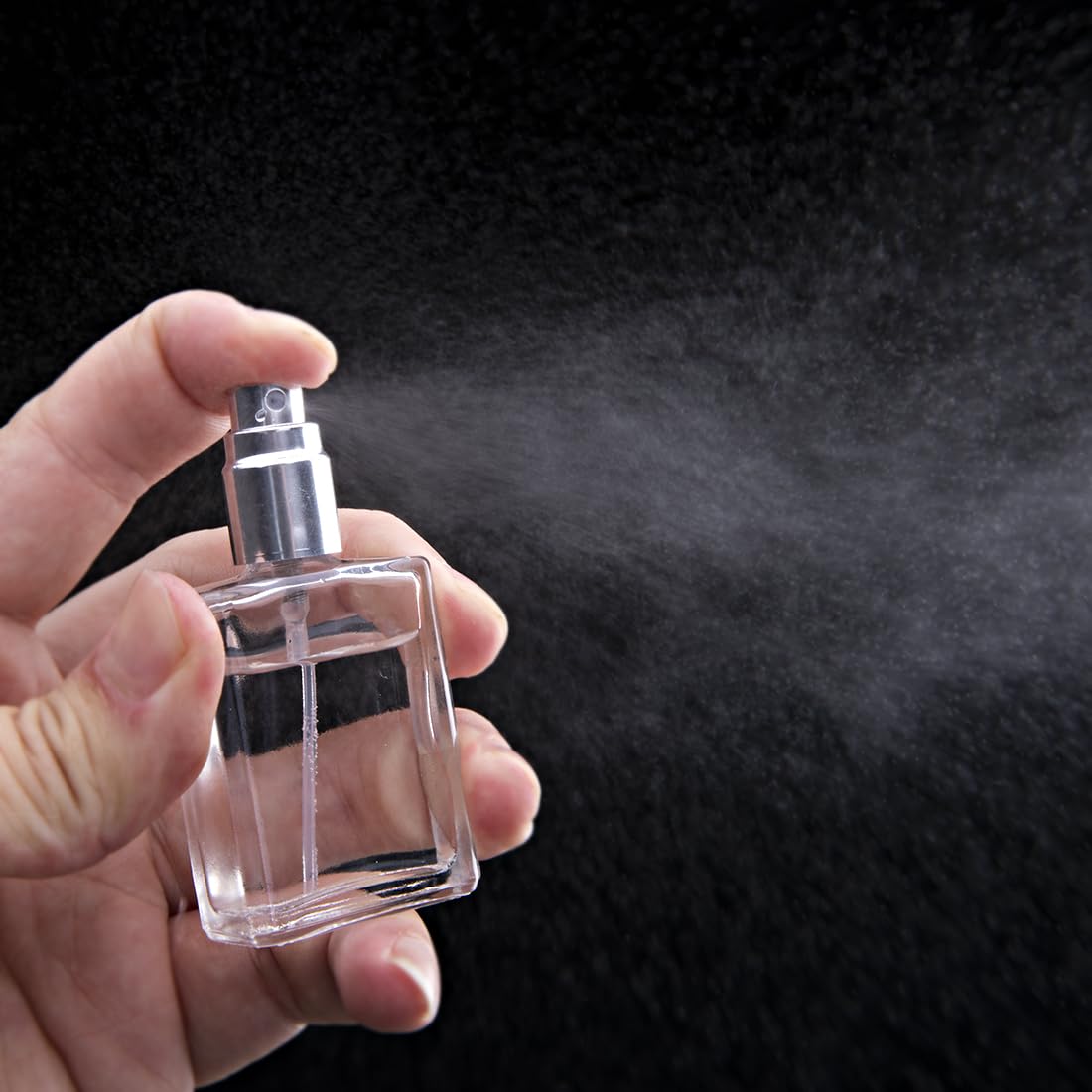 YU FENG 12pcs 15ml Refillable Glass Atomizer Spray Bottles with Funnels Pipettes Dispenser for Perfume,Fragrance,Lotion,Essential Oil
