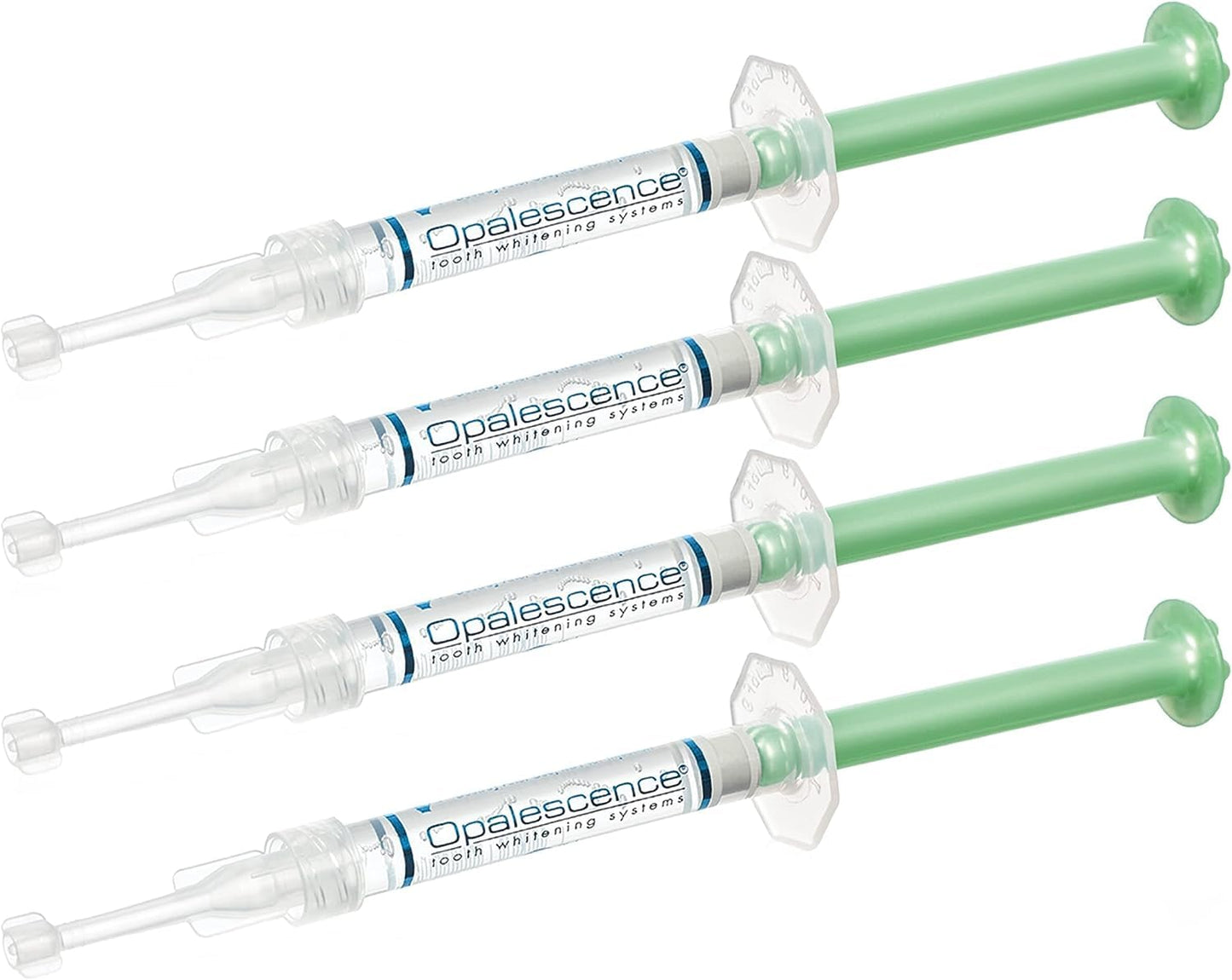 Opalescence 15% Gel Syringes Teeth Whitening Refill Kit - Low Sensitivity (4 Syringes) - Cool Mint - Carbamide Peroxide - Made in The USA by Ultradent Tooth Whitening - 5195-2