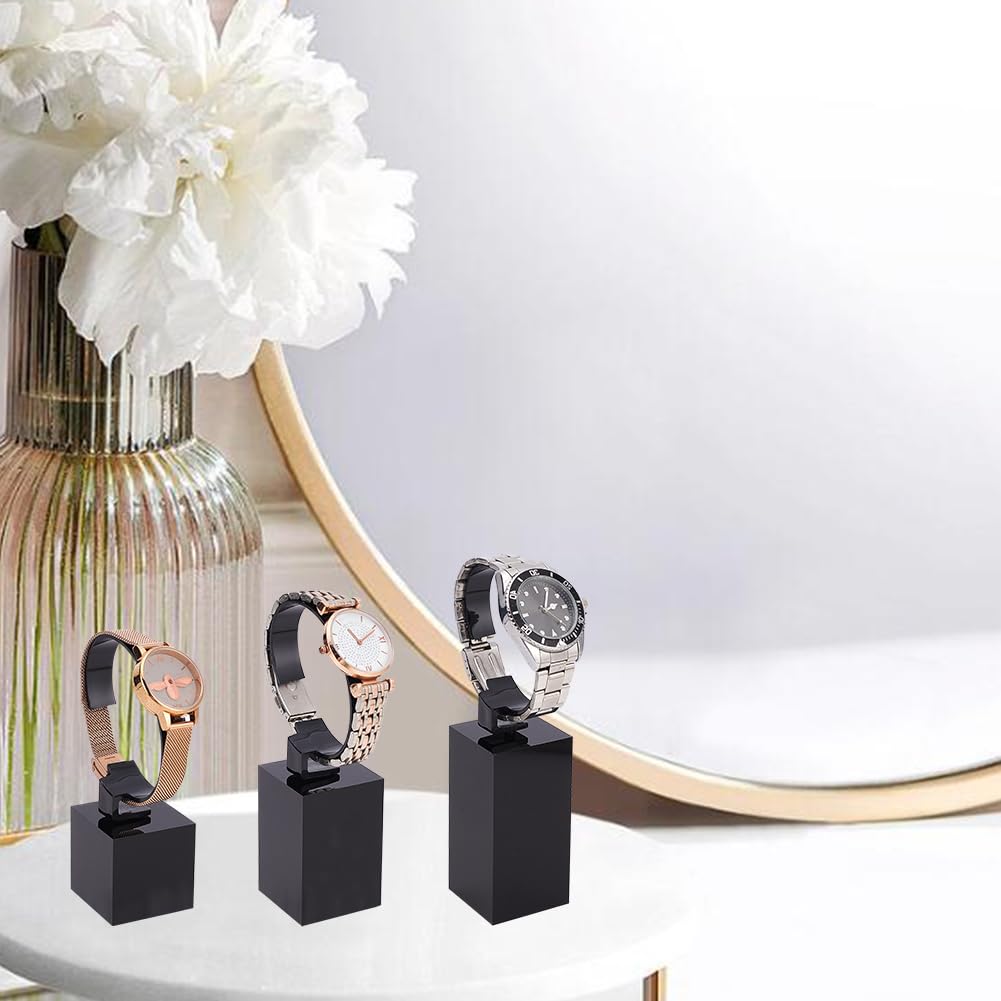 DELORIGIN Acrylic Watch Display Stand C Shape Bracelet Display Holder