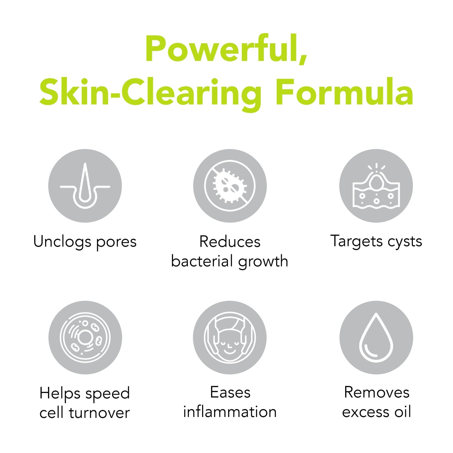 humane Benzoyl Peroxide Acne Body Wash - 10% Maximum-Strength Face, Skin, Butt, and Back Acne Treatment - 8 Fl Oz - Dermatologist-Tested Non-Foaming Acne Face Wash Cleanser - Vegan, Cruelty-Free