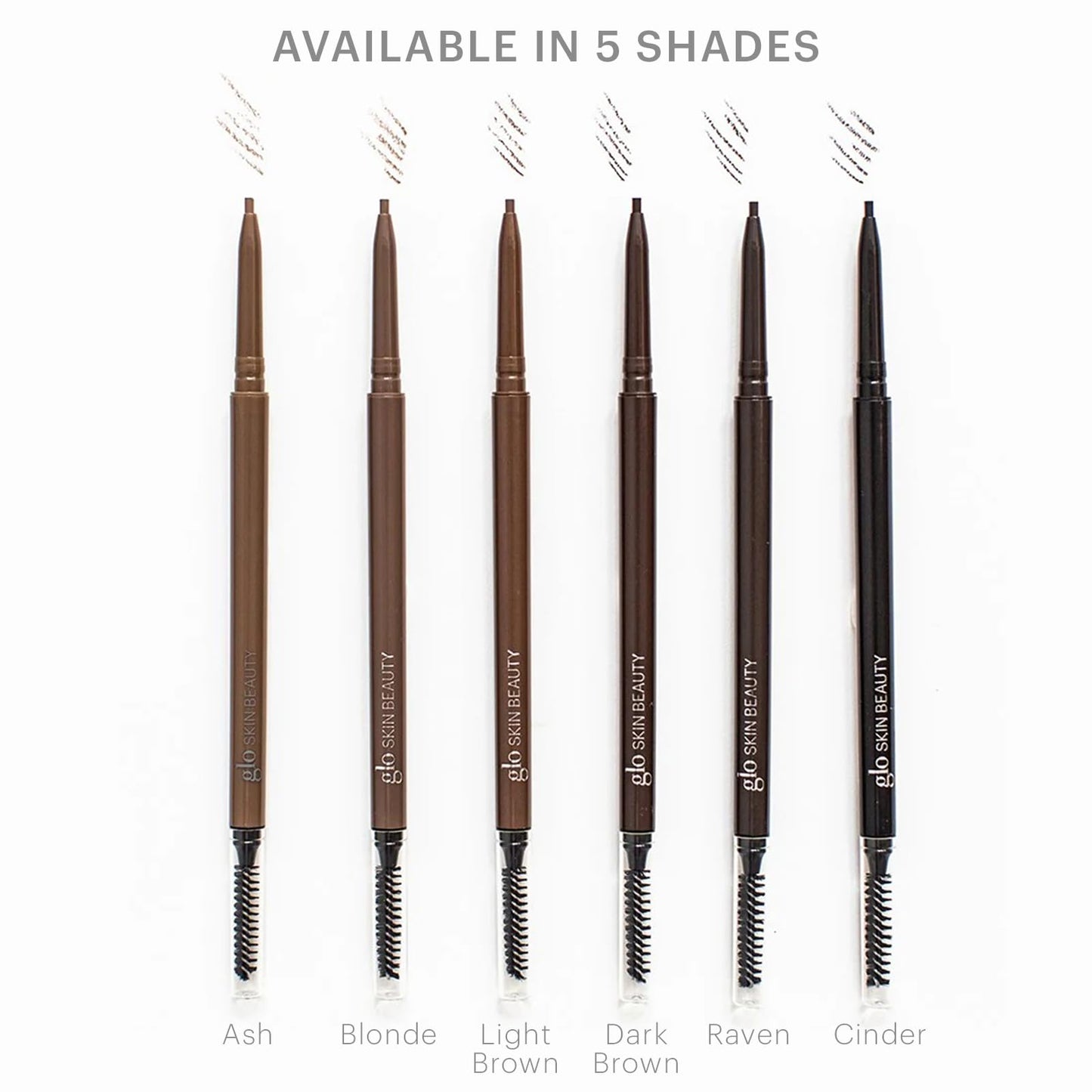 Glo Skin Beauty Precise Micro Browliner in Blonde - Fine Tip Precision Eyebrow Pencil - 6 Shades, Mineral Eye Brow Filler