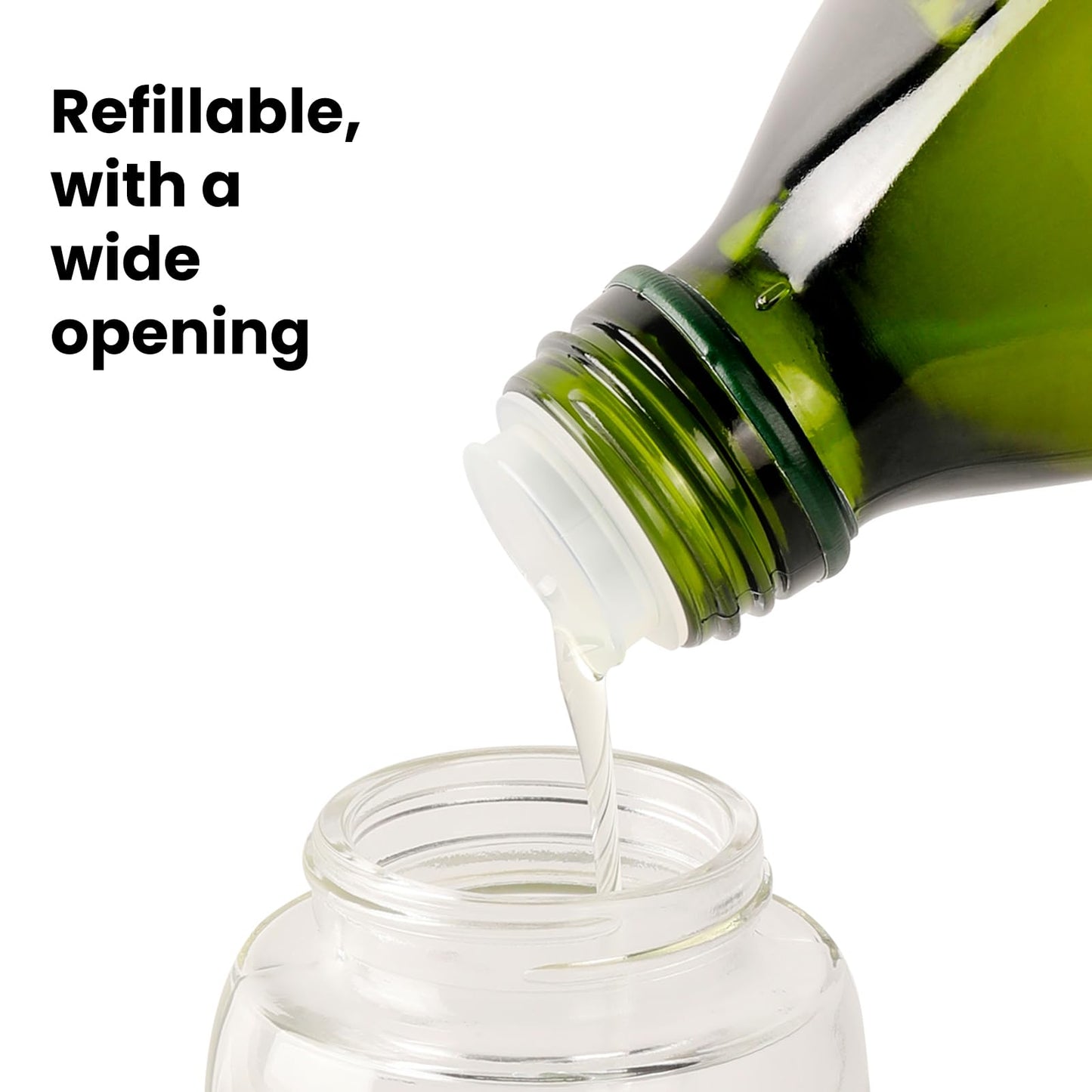 Mistifi Glass Oil Sprayer/Mister, 5.1 fl oz (150ml) Spray Bottle