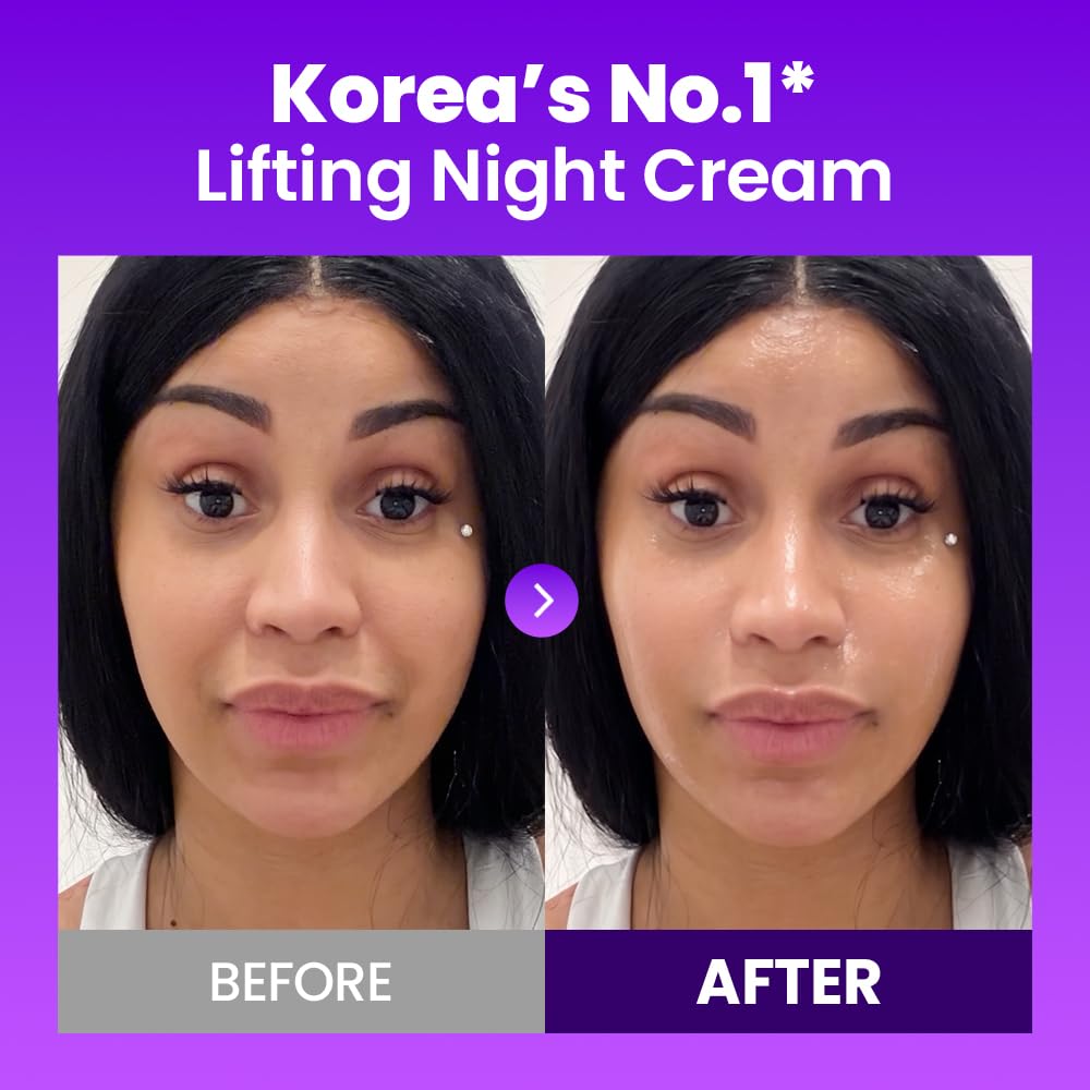 BIOHEAL BOH Probioderm 3D Lifting Cream 1.7 fl oz - Cardi B's Advanced Korean Facial Night Cream with 17-Peptide Complex & Probioderm for Face and Neck, Butter-Rich Texture for Perfect Slugging