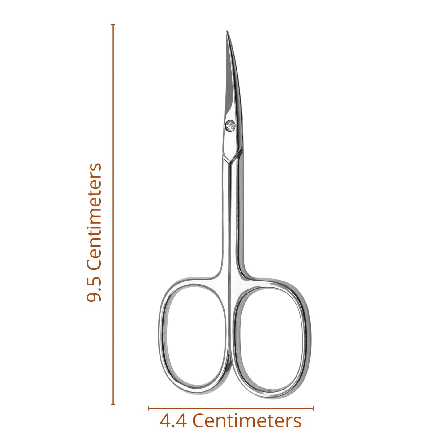 HomeDucts Cuticle Scissors German Stainless Steel Nail Scissor | Pedicure Beauty Grooming For Nail, Eyebrow, Eyelash & Dry Skin | Ideal Mothers Day For Women & Men