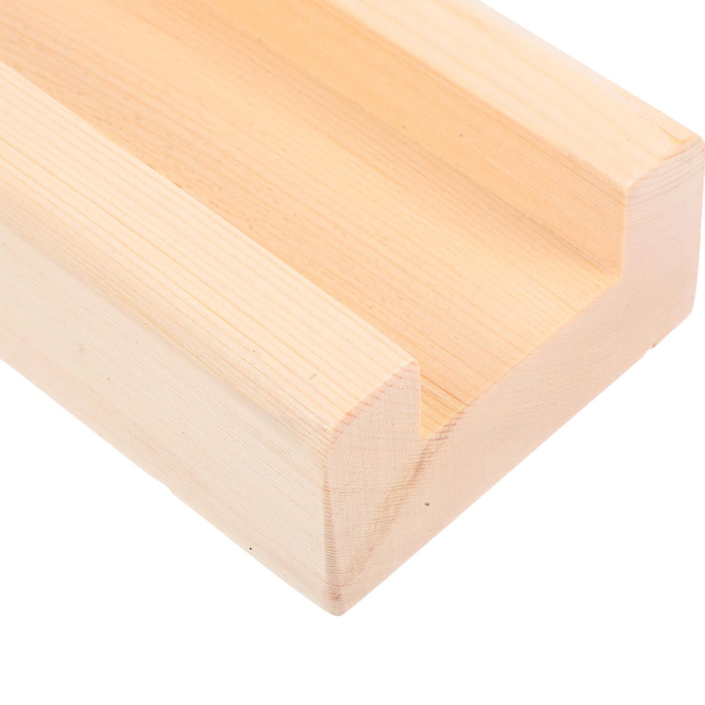 NULYLU Wooden Painting Stand Base Movable and Spacesaving Solution with Non-slip Design, Beige Solid Wood Display Stand for Interior Decor and Wall Placement with Luxurious Modern Style