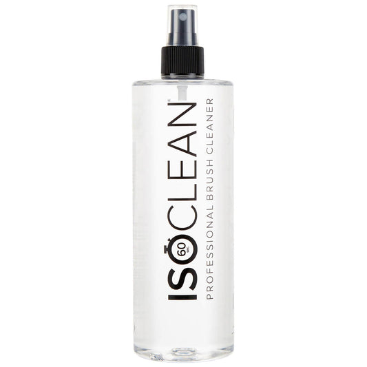 Isoclean Makeup Brush Cleaner – Gentle Daily Use Solution, Reduces Product Buildup, Improves Application, Easy Clean Brush Cleaning Solution & Sponge Cleaner - Spray Top, 18 fl oz