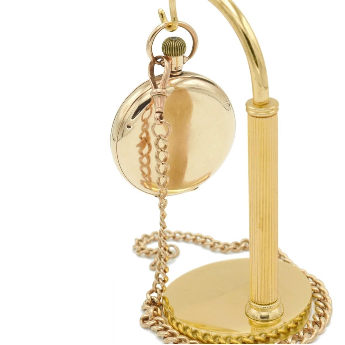 TAURISH Pocket Watch Stand Half Arch Stand Arched Holder Display Gold Tool (Watch Not Included)