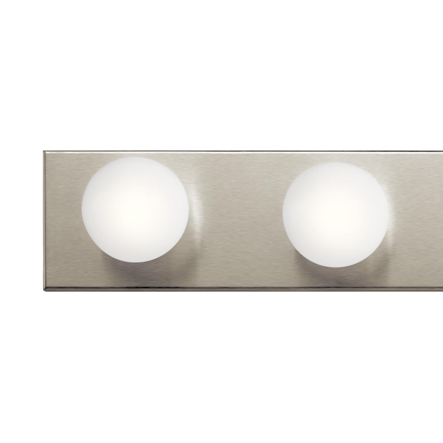 Kichler 626NI 36" Bath Bar 6-Light Vanity Light Fixture with Brushed Nickel Finish for Bathroom over Mirror, Traditional Style Lighting (36" L x 4.25" H), 626NI