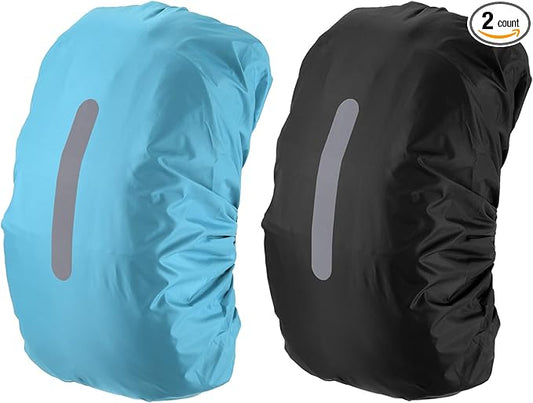 PATIKIL Waterproof Backpack Rain Cover, Non-Slip Backpack Cover with Vertical Reflective Strap Stay Dry