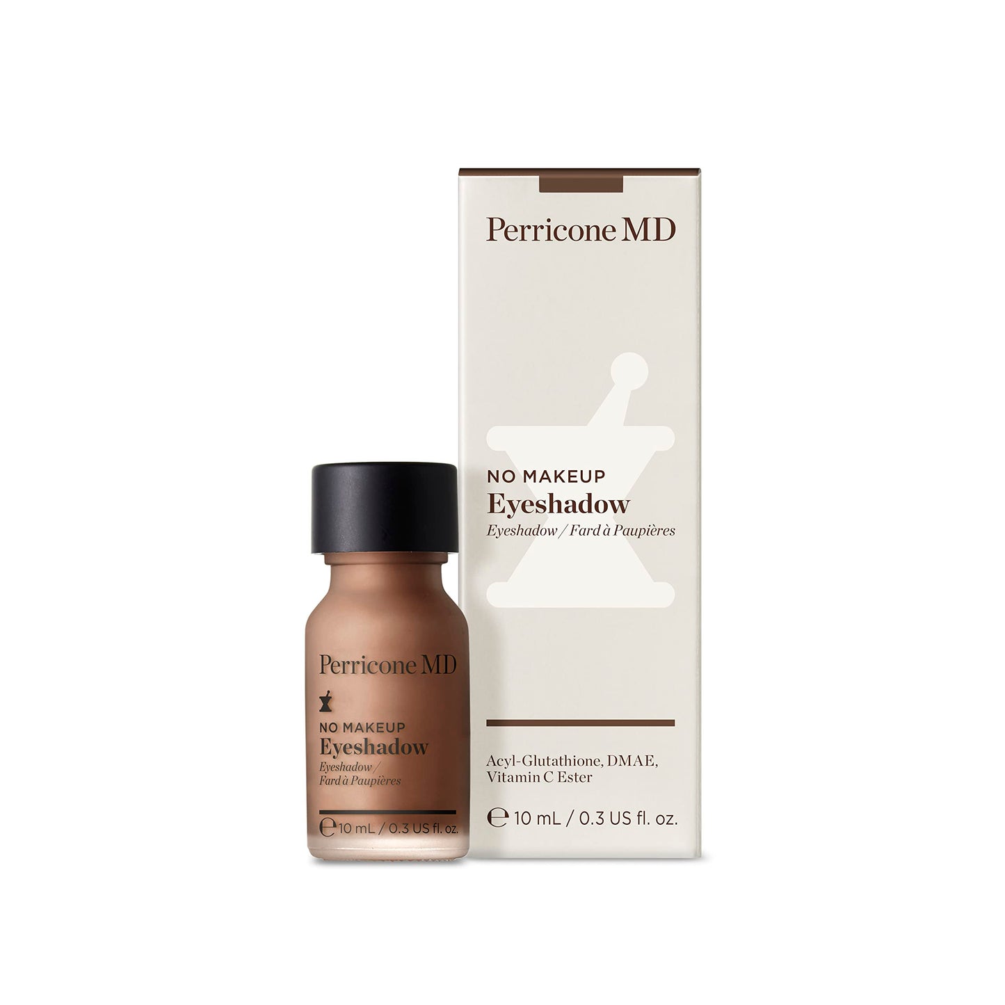 Perricone MD No Makeup Liquid Eyeshadow - Hydrating Serum Texture - Crease-Proof Anti-Aging with Vitamin C - Smooths & Brightens Eyelids - Long-Wearing Satin Finish for All Ages, Shade 4, 0.3 fl oz