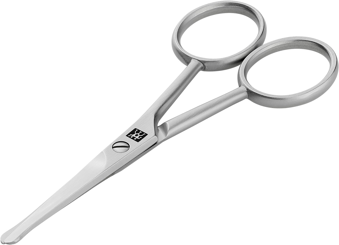 ZWILLING Nose Facial Hair Scissors, Durable Stainless Steel, Matte, Premium Facial Care, 105 mm