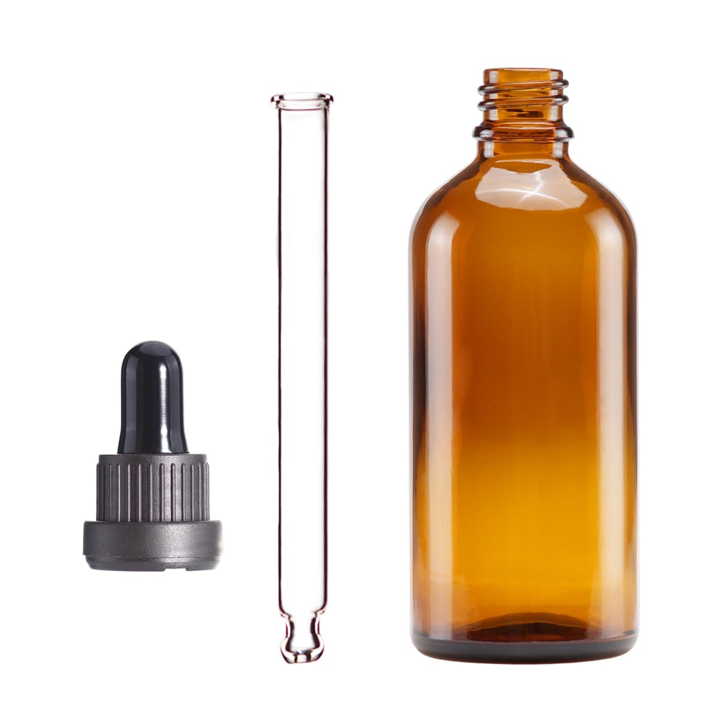 YIZHAO Amber Glass Dropper Bottle 4oz, Tincture Bottles with Glass Dropper, for Essential Oils, Aromatherapy, Cosmetic, Laboratory, Pharmacy, Liquids, Travel –9 Pcs