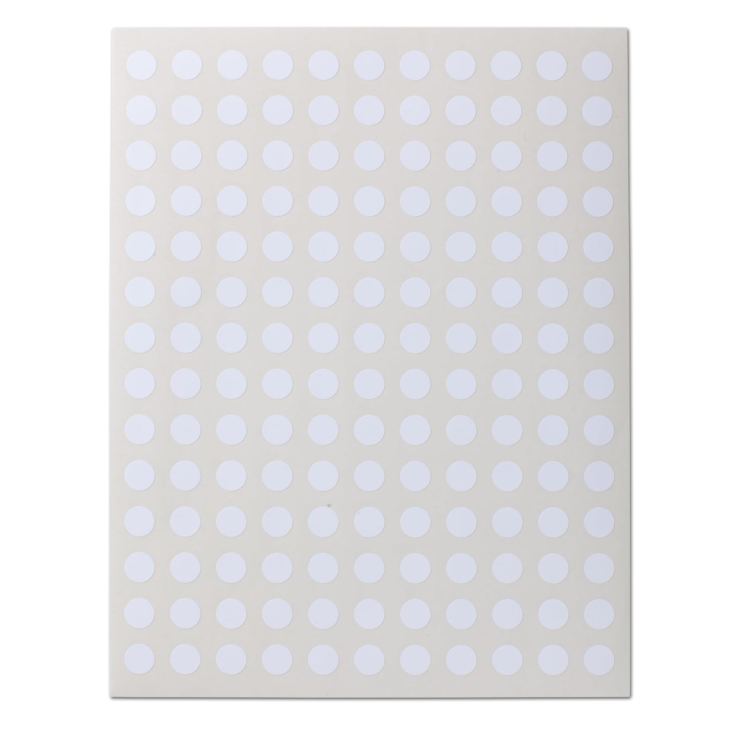 Crinklee Waterproof Essential Oil Labels, 770 Circles, 0.5 Inch Diameter, Oil Proof, Highly Durable Blank Stickers