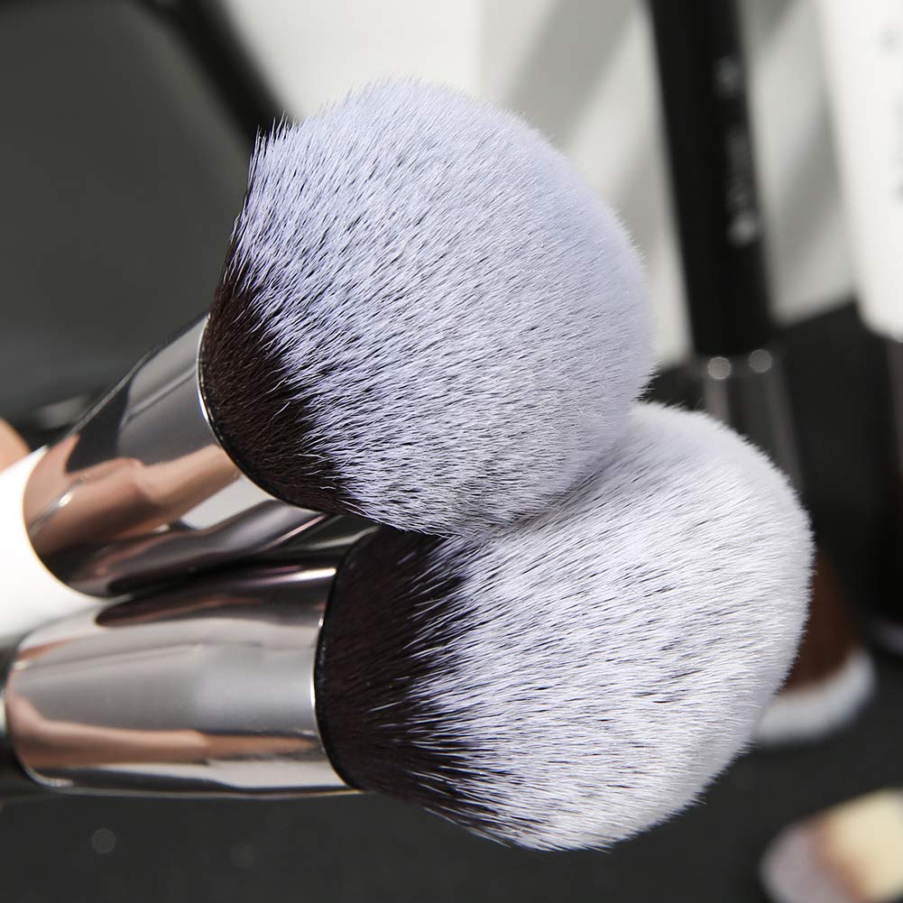DUcare 31Pcs Pro Makeup Brushes Set with Organizer Dense Ultra Soft Bristle Luxury Make up Brushes for Foundation,Face Blending Powder, Contour, Bronzer,Highlight, Concealer, Eyeshadow