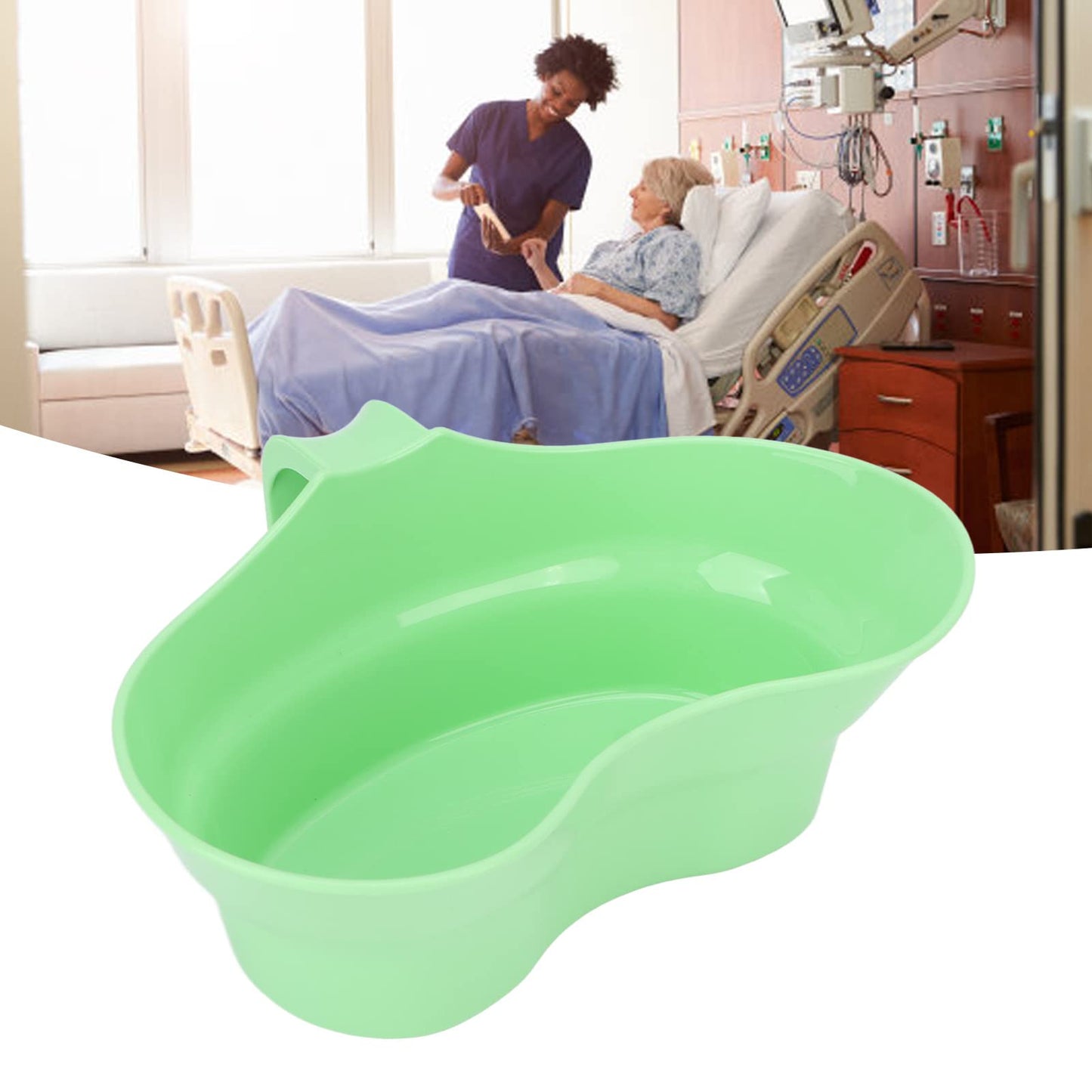 Fayelume Spit Cup, Emesis Basin, Wash Basin Cup, with Handle, for Elderly Bedridden Patient, Pregnant Women, Teeth Cleaning Toothbrushes