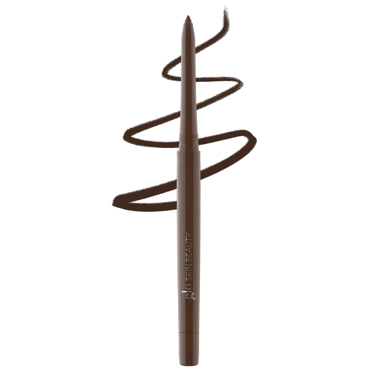 Glo Skin Beauty Precise Micro Eyeliner, Dark Brown - Ultra-Fine, Retractable Tip, Stays Put Without Melting or Transferring