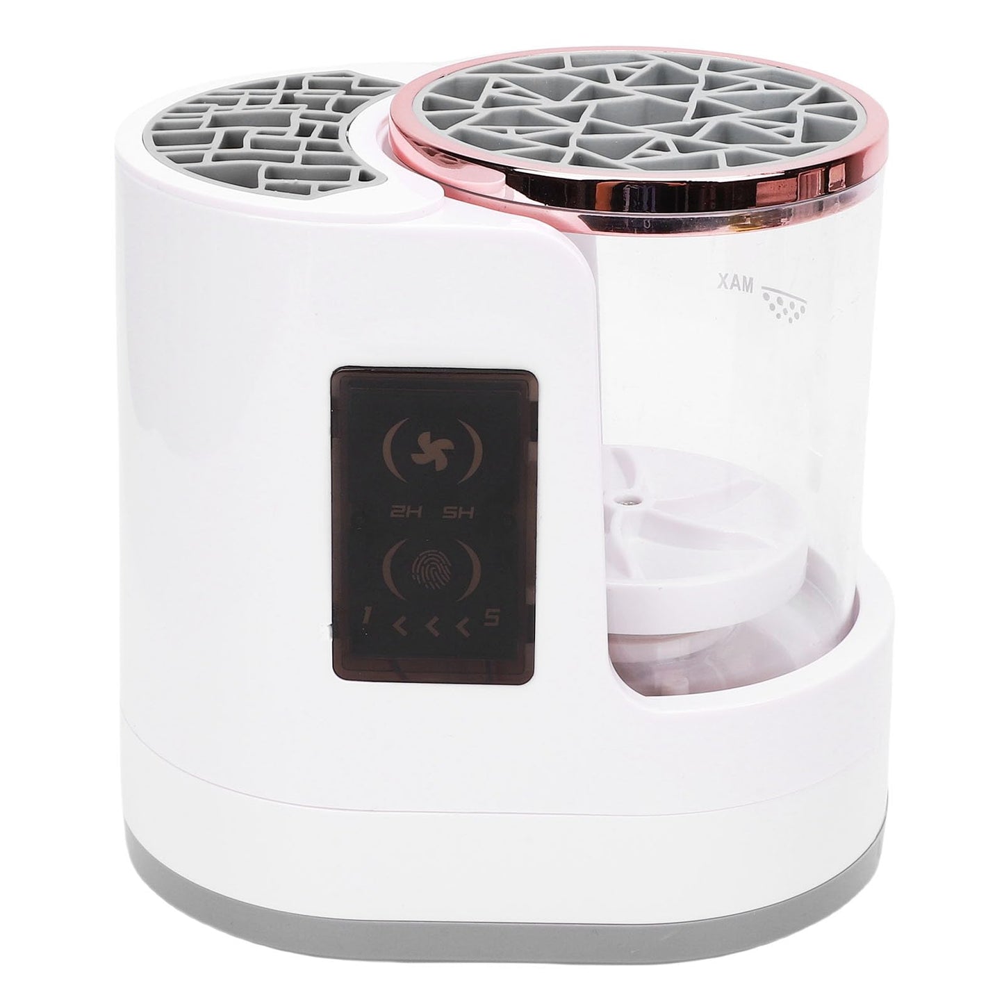 YUYTE 3 in 1 Electric Makeup Brush Cleaner and Dryer, Automatic Portable USB Makeup Brush Cleaning Machine with Holder, Fast Cleaner Tool for All Size Brushes Foundation, Eyeshadow, (White)