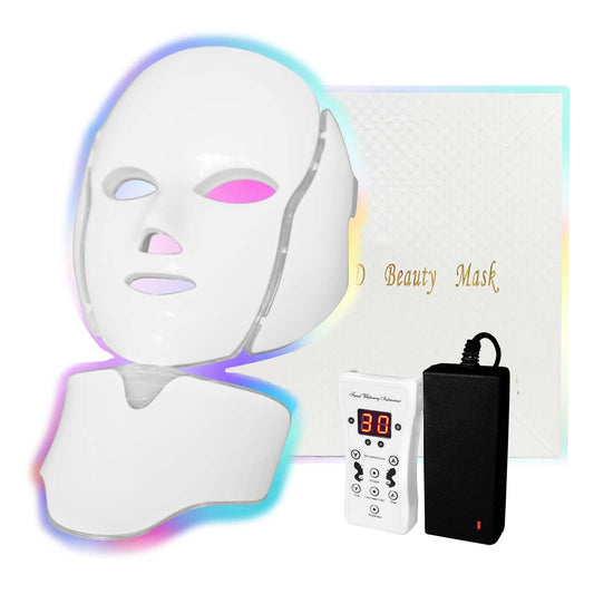 Duevie LED Facial Mask Therapy Red Light Therapy Mask FSA 7 Colors Facial Skin Care Beauty Spa Skin Care