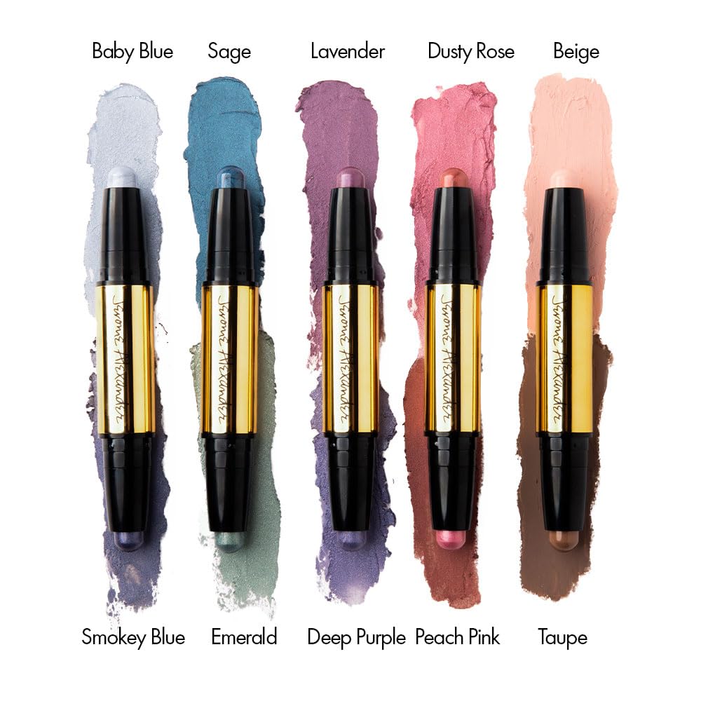 Jerome Alexander - JA Basics Dual-Ended Eyeshadow Stick (Sage/Emerald)
