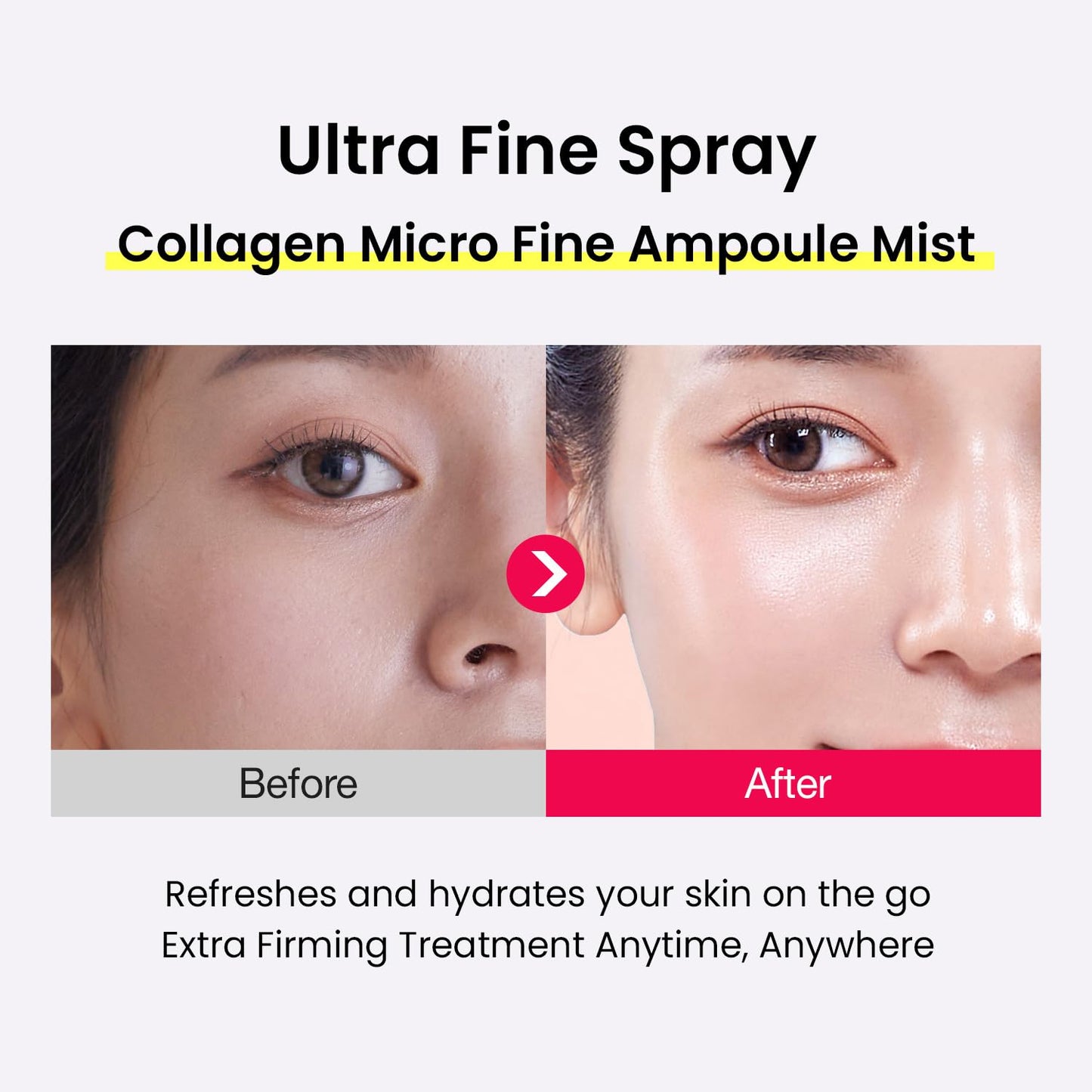 The Skin House ULTRA COLLAGEN Glow Skin Duo Pack, Hydrating Ampoule Mist & Steam Cream Set, Retinol, Deep Moisture Collagen & Niacinamide, Gift for Dry Skin, K-Beauty Moisturizing Glow Kit