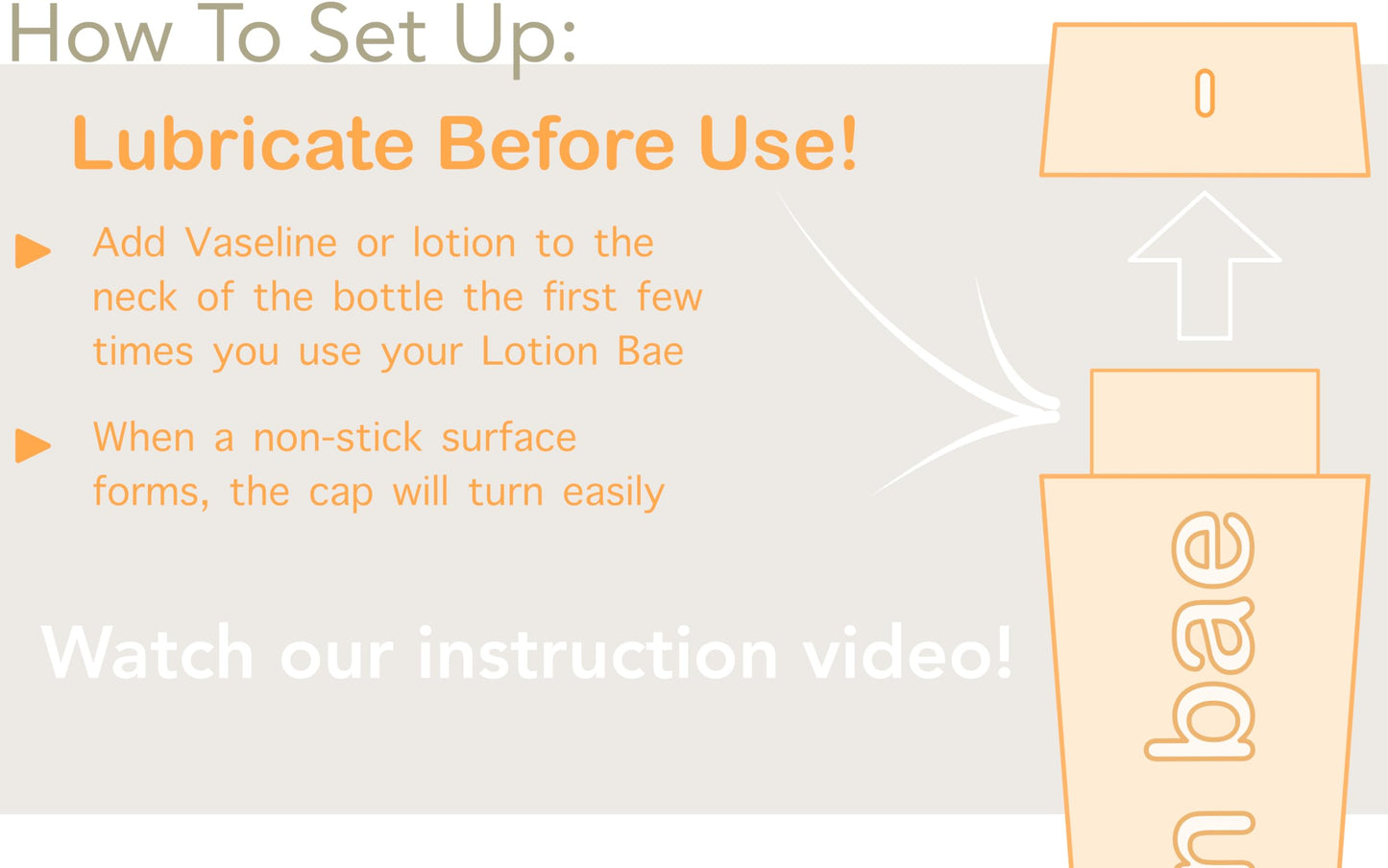 Lotion Bae Chic Refillable Mini Lotion Bottle for Purses and Pockets (.27 oz) — Turn Your Favorite Brands into Stylish Travel-Size Lotions, Sunscreens, and More