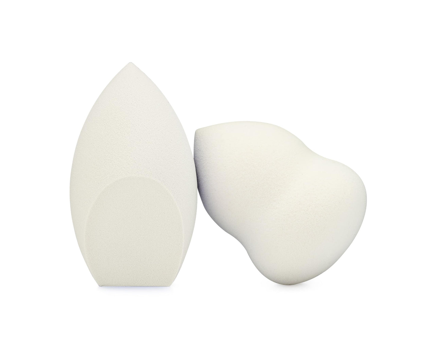 Jenny Patinkin Pure Luxury Makeup Sponge Duo set, Beauty Blender Sponge for Liquid & Powder, Flawless Foundation Sponge & Makeup Applicator, Soft & Reusable Beauty Sponge, Non-Latex & Dye-Free