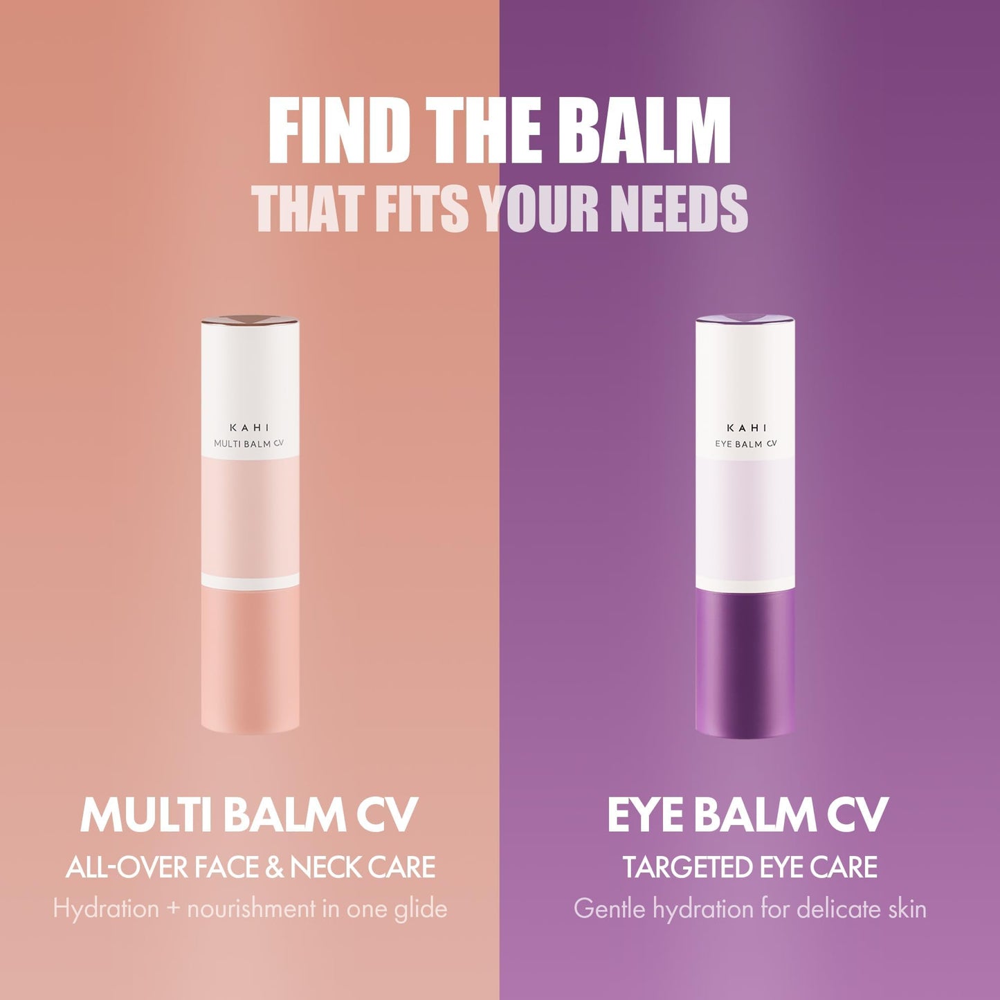 KAHI Eye Balm CV Refill - Age-Defying, Hydrating, 3D Lifting Under Eye Moisturizer Stick with Beluga Caviar Oil - Corrector for Dark Circles – Luxury Korean Skincare (9g, 0.31 oz)