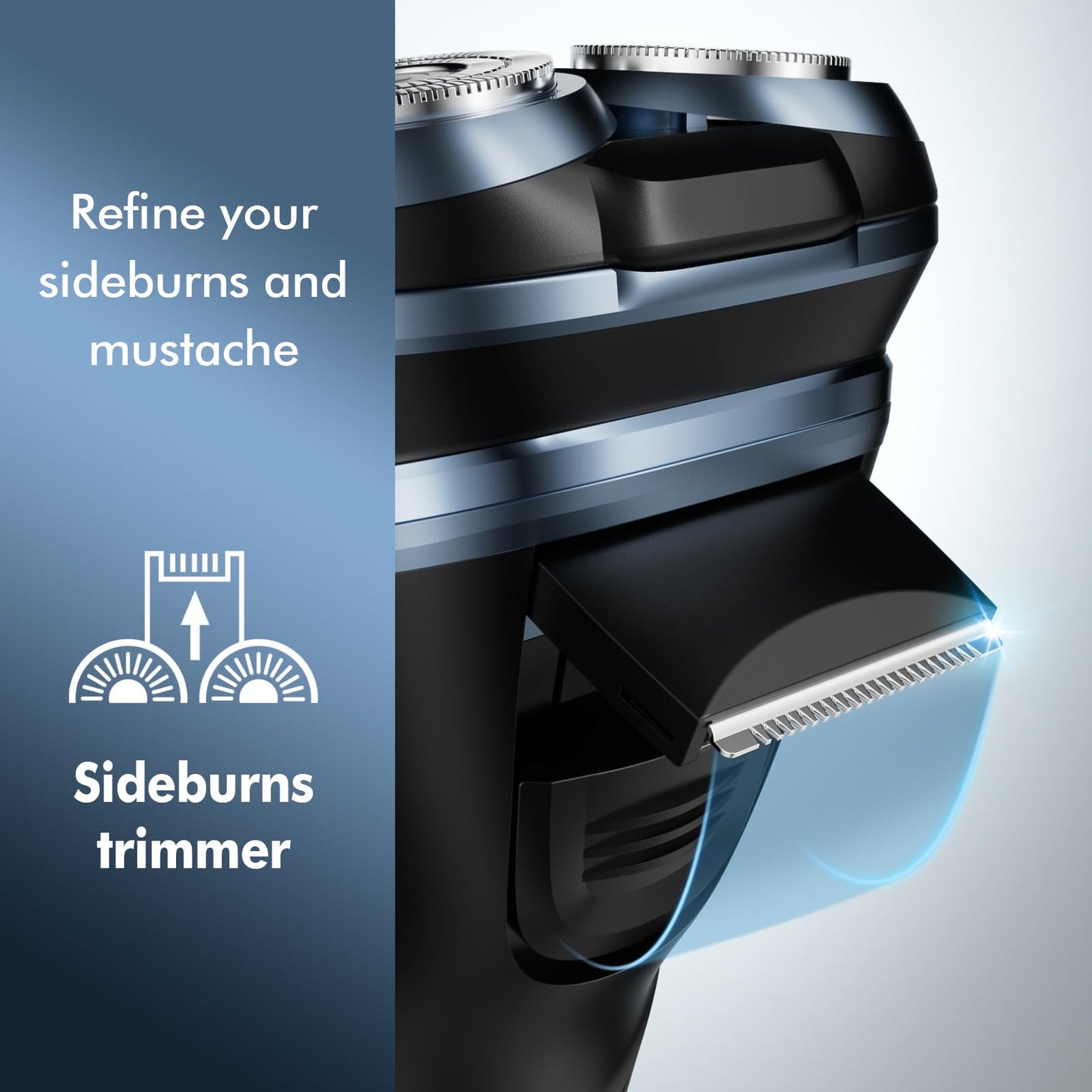 LONKEEN Travel Electric Razor for Men:5D Floating Head Shavers for Men, Smooth Shave Ready in Seconds - IPX7 Waterproof Wet or Dry, USB-C Rechargeable, Stainless Steel Blades，Father's Day Gifts