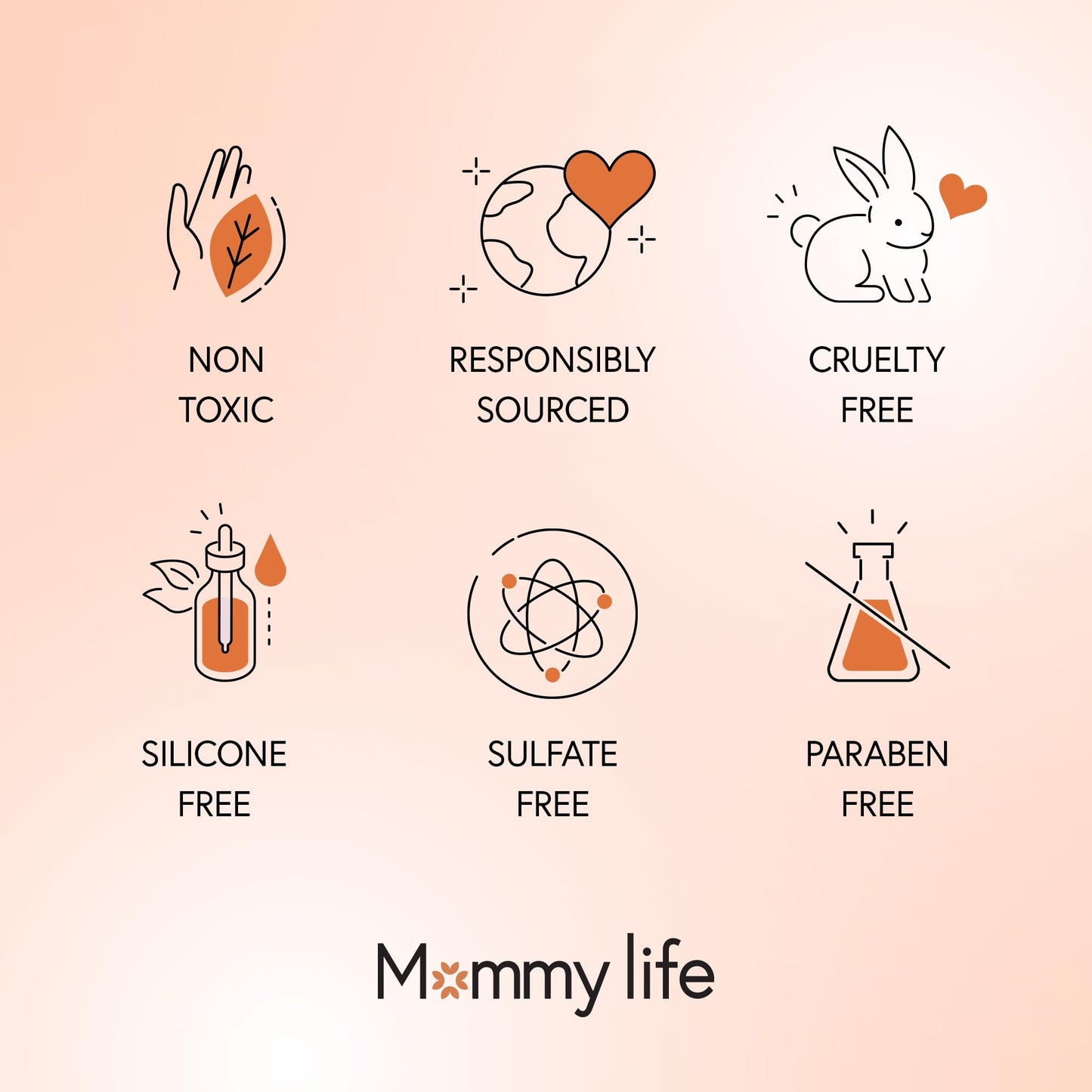 MOMMY LIFE Preggie Paste Belly Butter – Stretch Mark Cream for Pregnancy & Postpartum | Non Toxic Oil Based Moisturizing Cream with Manuka Honey & Vitamin E - 3.7oz