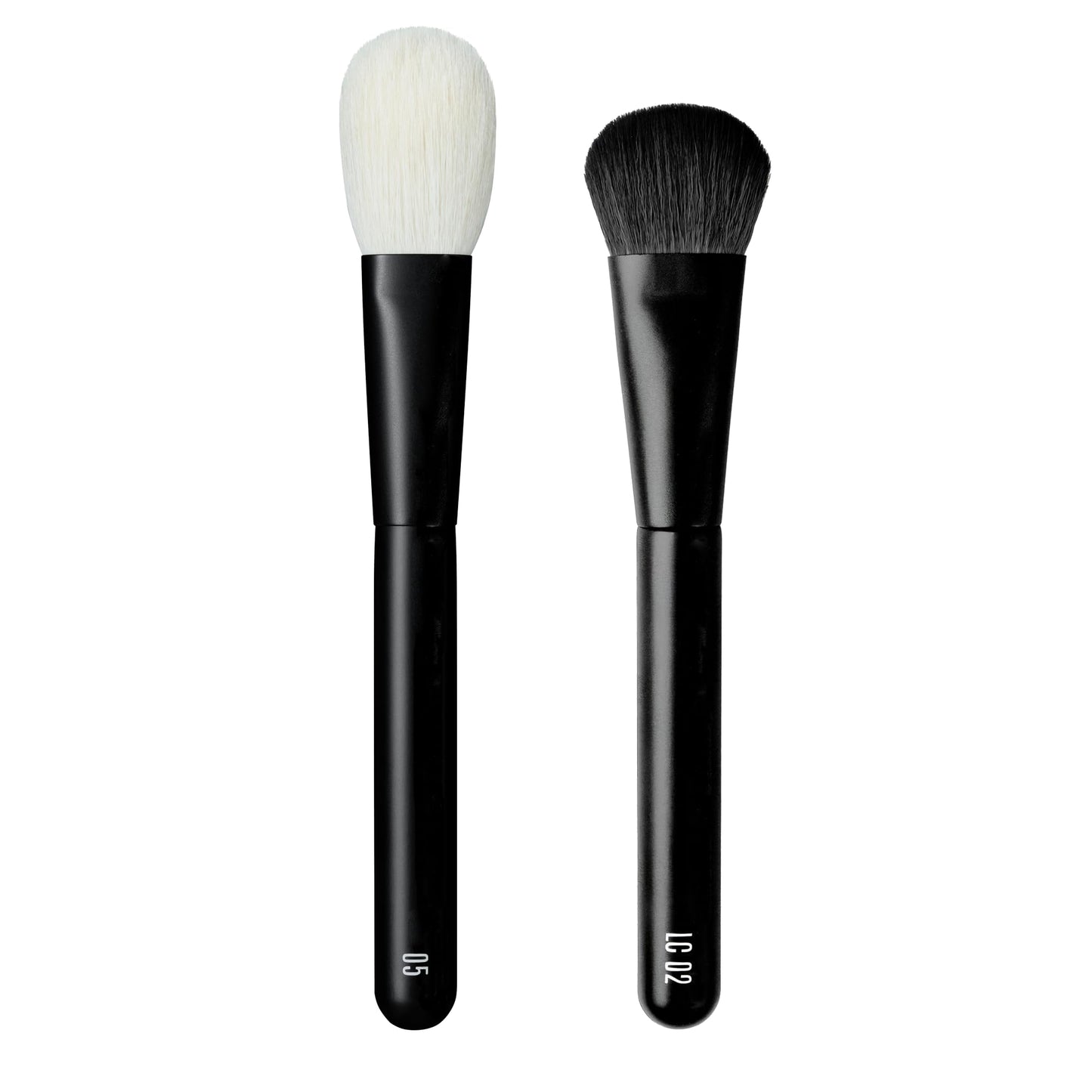 rephr Complexion Duo: Brush 05 for Powder Based Products and Brush LC 02 for Liquid Based Products