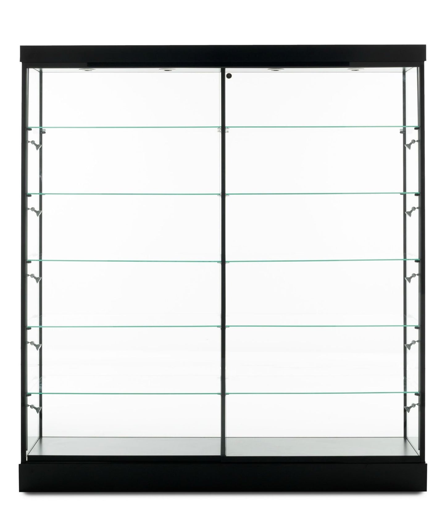 Tecno Display Rectangular Show Case with Divider (Black)