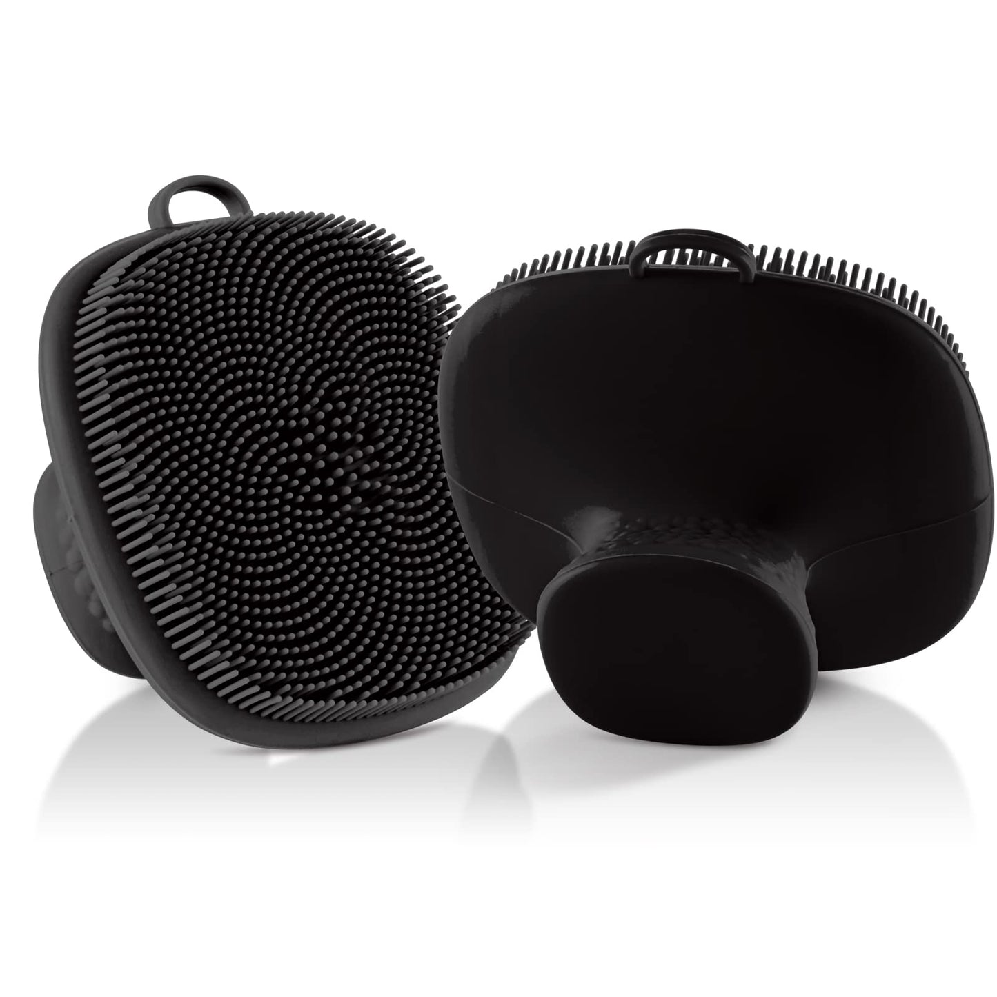Face Scrubber 2 Pack Silicone Face Scrubber for Men Facial Cleansing Brush Silicone Face Wash Brush Manual Waterproof Cleansing Skin Care Face Brushes for and Exfoliating