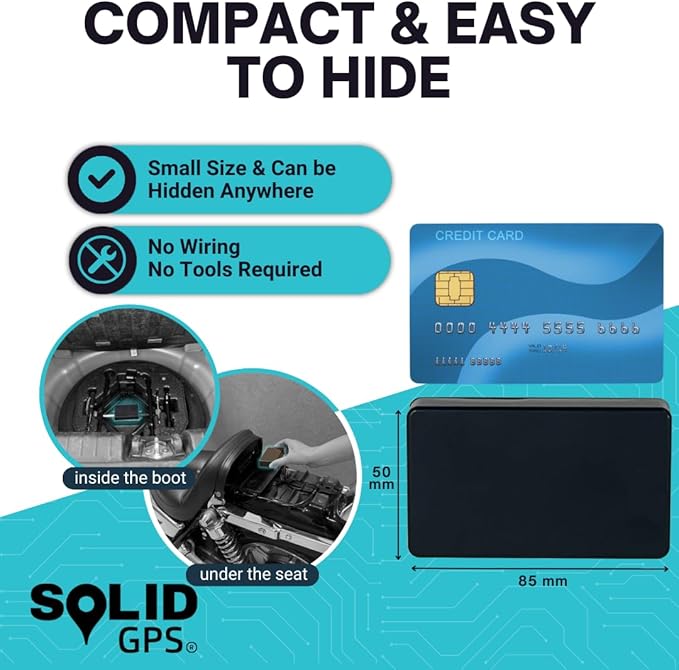 Tracker – Real-Time 4G Vehicle Tracker with App Alerts, Geofencing & Long Battery Options – No Wiring, Australian Support (6-Month Battery Life)