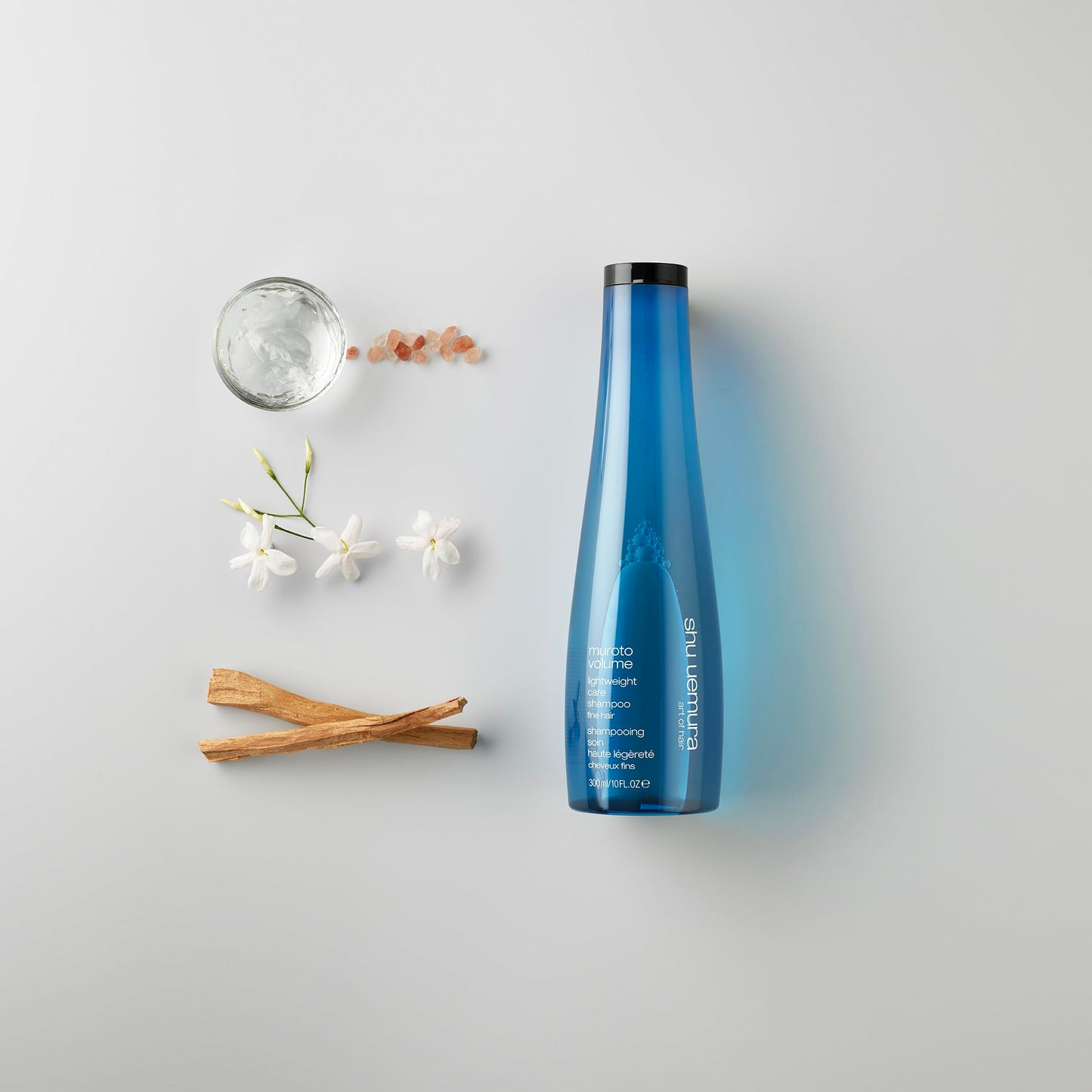 shu uemura art of hair Muroto Volume Lightweight Care Shampoo - Adds Shine and Volume, Protects Fine Hair, 10 Fl Oz