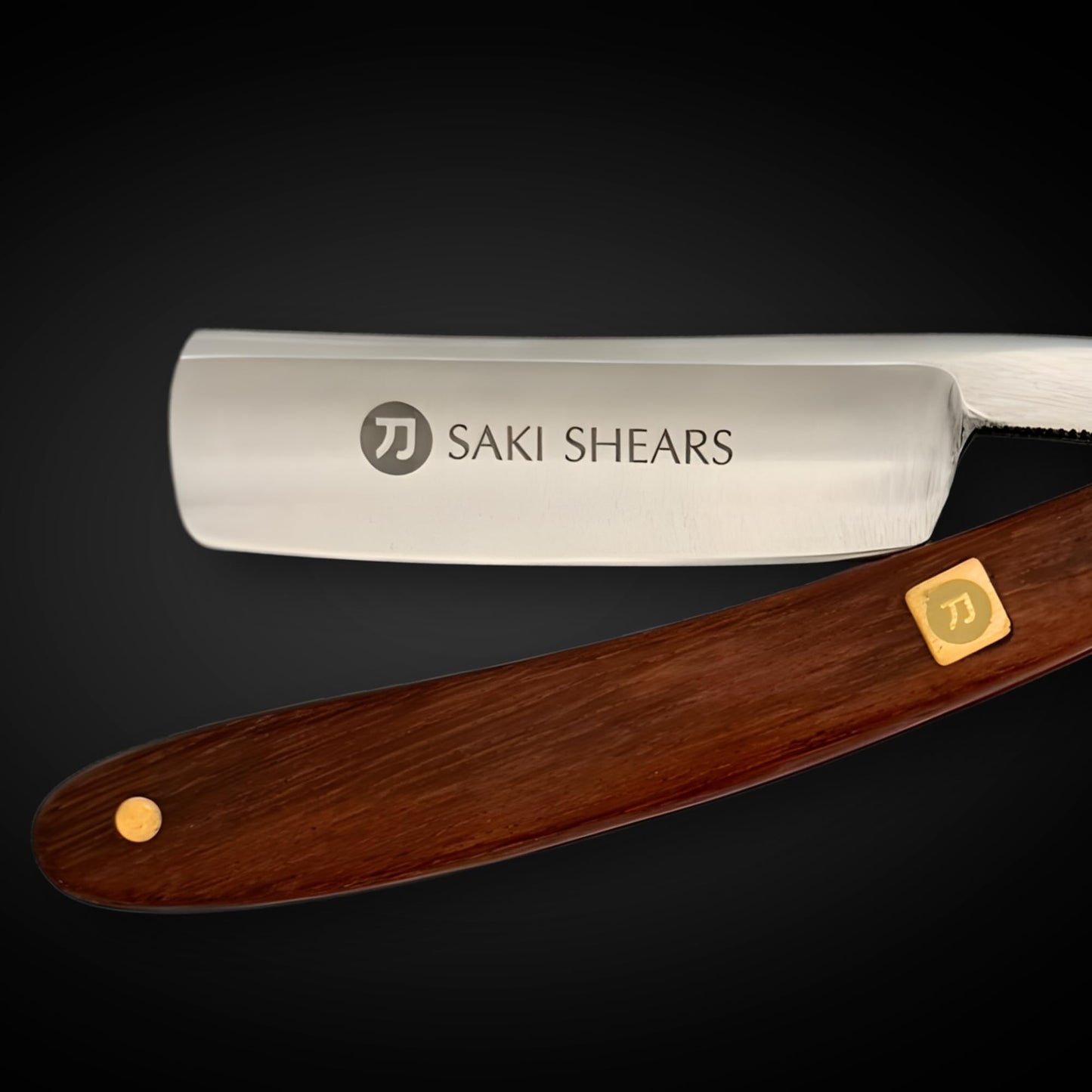 Saki Shears Professional Straight Razor for Men - Barber Shaving Razor (Kiru)