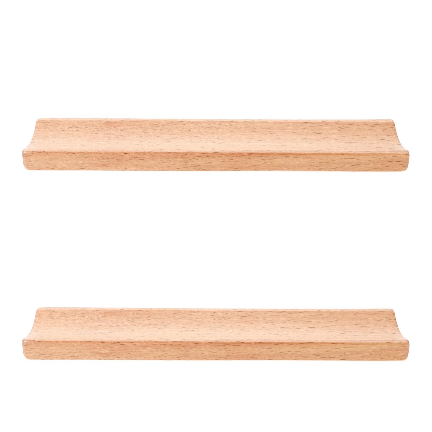 Garneck 2pcs Natural Wood Rolling Pin Stand for Baking Fit Cradle for Pizza Roller Dough Roller Space-saving Kitchen Display Rack Resistant to Stains and Easy to Clean