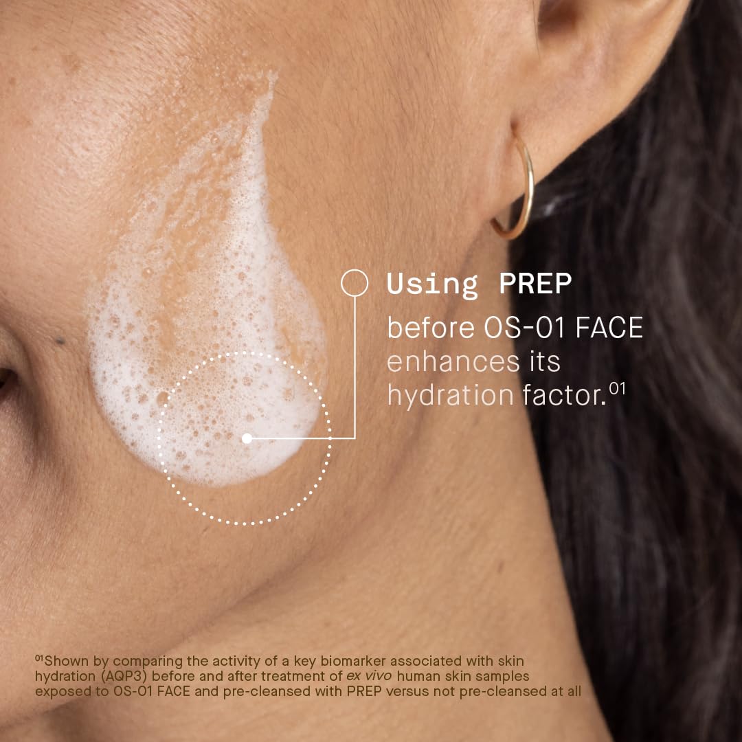 oneskin PREP Facial Cleanser Refill Pouch, 200 mL