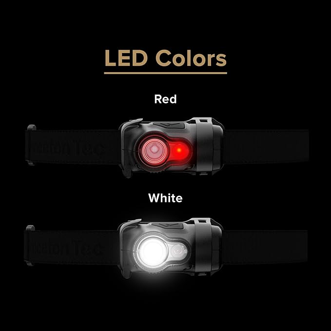 Princeton Tec Byte Multi-Mode Multi-Beam IPX4 Water Resistant LED Tactical Headlamp with 200 Lumens, Essential Outdoor Accessory for Hiking, Backpacking, Camping, Running, & Safety Preparedness, Black