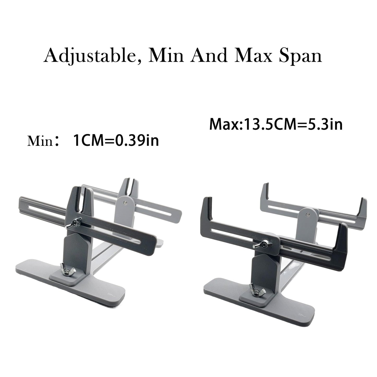 Sigvetan Stand for Model Boat kit Berth jig Stand Building aid Tool, for Most OF1/350-1/700 (Grey-3D Printed)