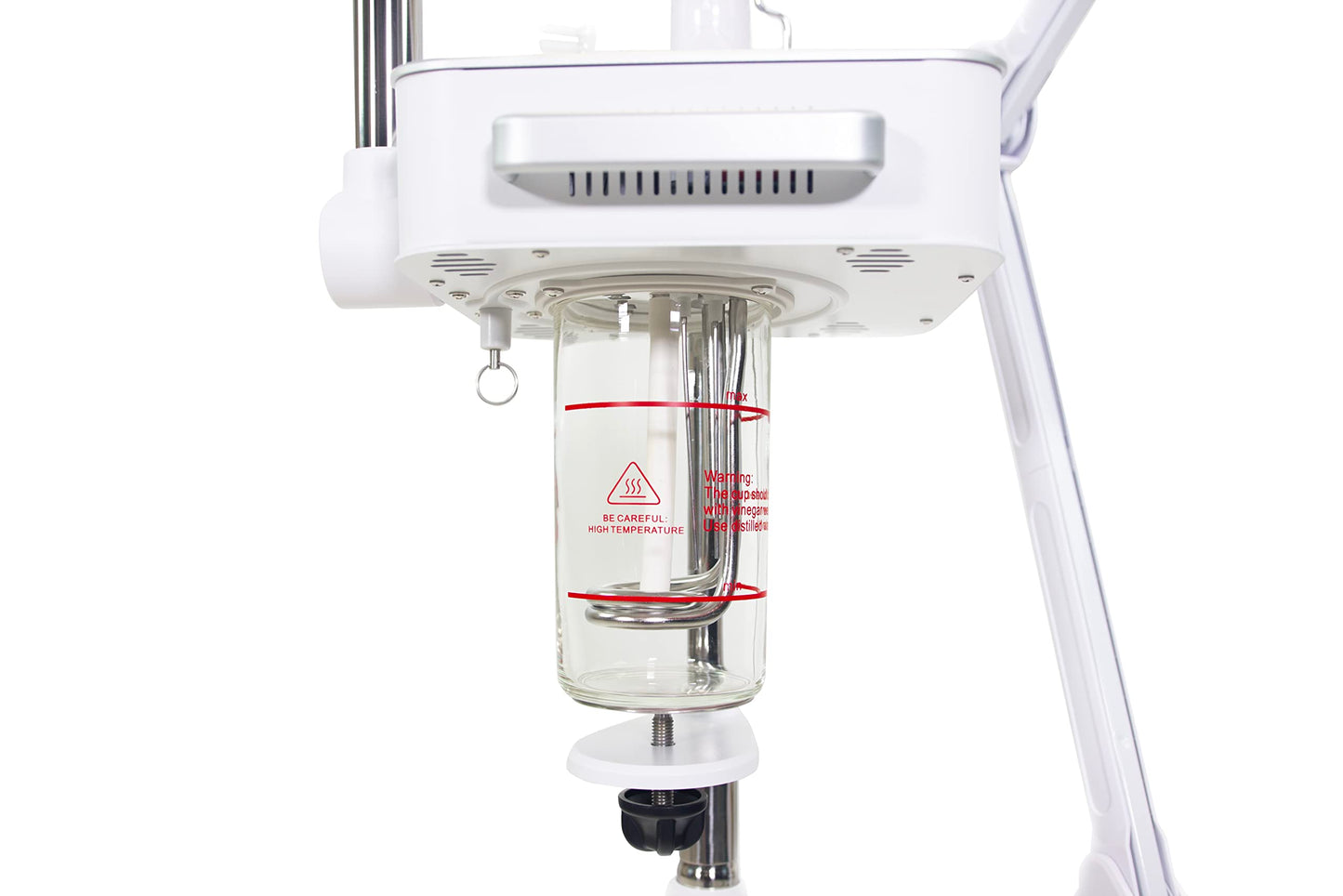 Facial Ozone Steamer 4 in 1 with Magnifying LED Light, High Frequency and Galvanic Aroma Therapy by SKINACT