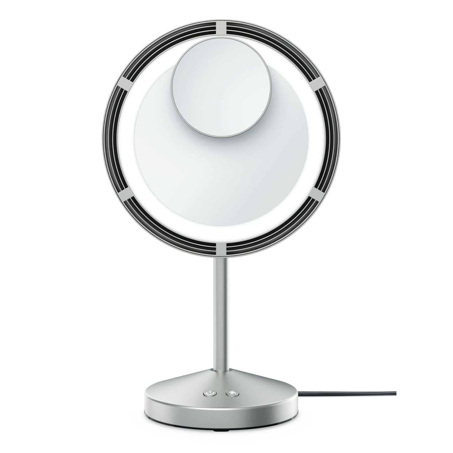 Conair LED Lighted Fan Makeup Mirror