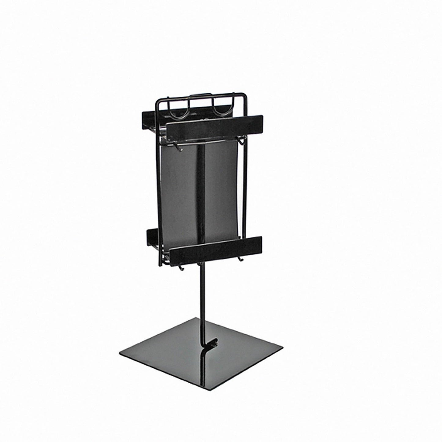 Azar Displays 223086 Metal Wire Counter Display, Black - Durable Retail Organizer for Countertops and Tabletops