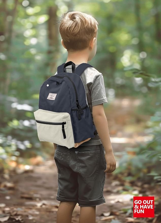 Toddler Backpack for Boys 2-5: Preschool Kindergarten 13" Daycare Backpacks Fit A4 Folder