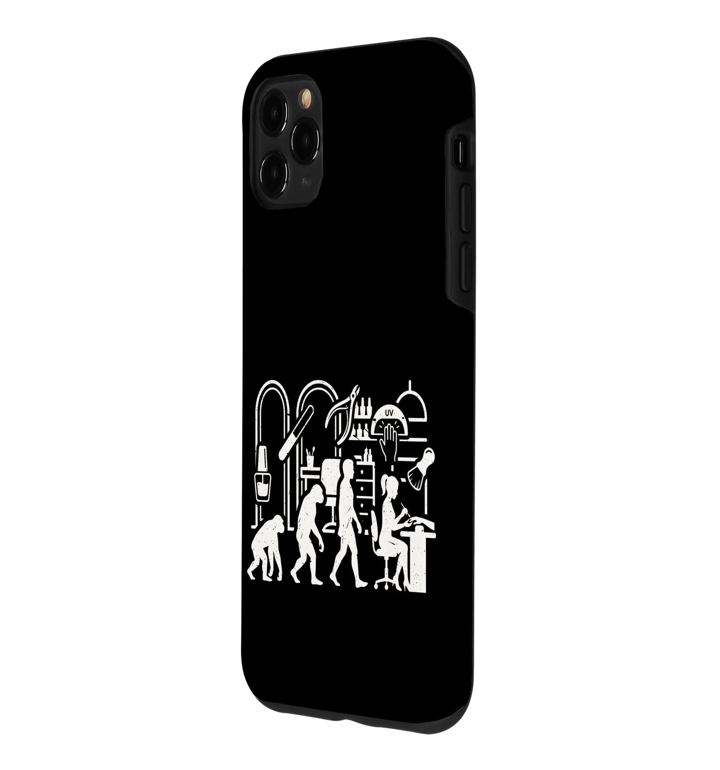 Nail Artist Evolution Funny Beauty Salon Graphic Case for iPhone 11 Pro Max